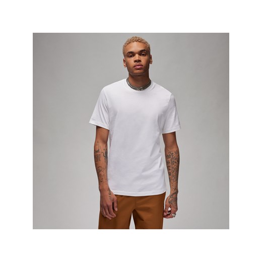 Męski T-shirt z krótkim rękawem Jordan - Biel ze sklepu Nike poland w kategorii T-shirty męskie - zdjęcie 163460085