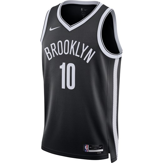 Koszulka męska Nike Dri-FIT NBA Swingman Brooklyn Nets Icon Edition 2022/23 - Czerń ze sklepu Nike poland w kategorii T-shirty męskie - zdjęcie 163460359