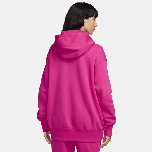 Damska bluza z kapturem o kroju oversize Nike Sportswear Phoenix Fleece - Różowy Nike L (EU 44-46) Nike poland