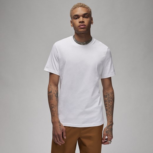 Męski T-shirt z krótkim rękawem Jordan - Biel Jordan XL Nike poland