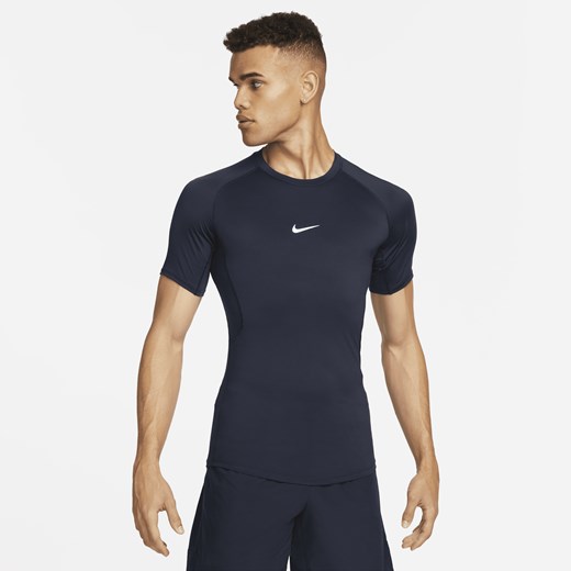 Męska przylegająca koszulka z krótkim rękawem do fitnessu Dri-FIT Nike Pro - Nike XXL Nike poland