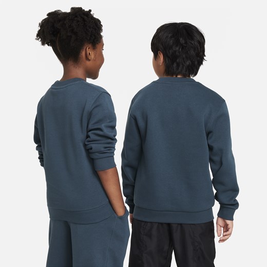 Bluza dresowa dla dużych dzieci Nike Sportswear Club Fleece - Zieleń Nike L Nike poland