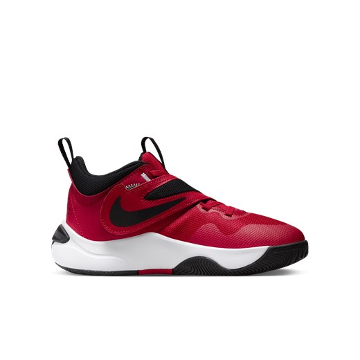 Buty do koszykówki dla dużych dzieci Nike Team Hustle D 11 - Czerwony Nike 38.5 Nike poland promocyjna cena
