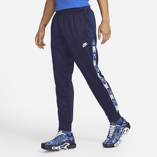 Joggery męskie Nike Sportswear - Niebieski Nike XL Nike poland
