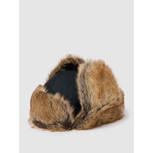 Czapka z obszyciem ze sztucznego futra model ‘CLEADON’ Barbour L promocyjna cena Peek&Cloppenburg