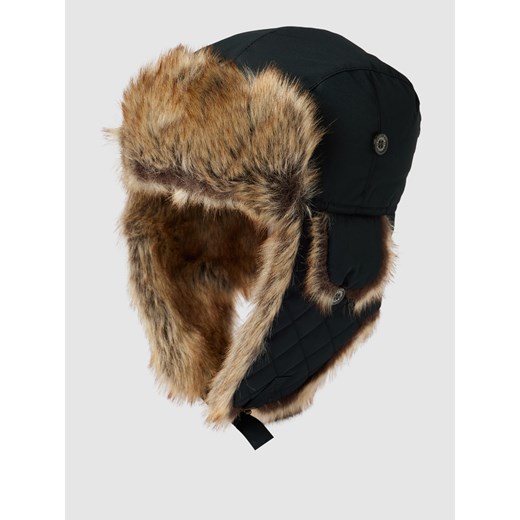 Czapka z obszyciem ze sztucznego futra model ‘CLEADON’ Barbour L wyprzedaż Peek&Cloppenburg