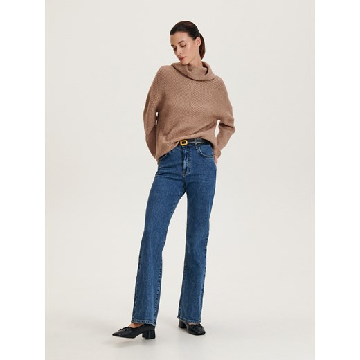 Sweter damski Reserved z golfem 