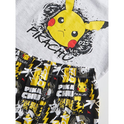 Reserved - Dwuczęściowa piżama Pokémon - czarny Reserved 5-2 lata) Reserved