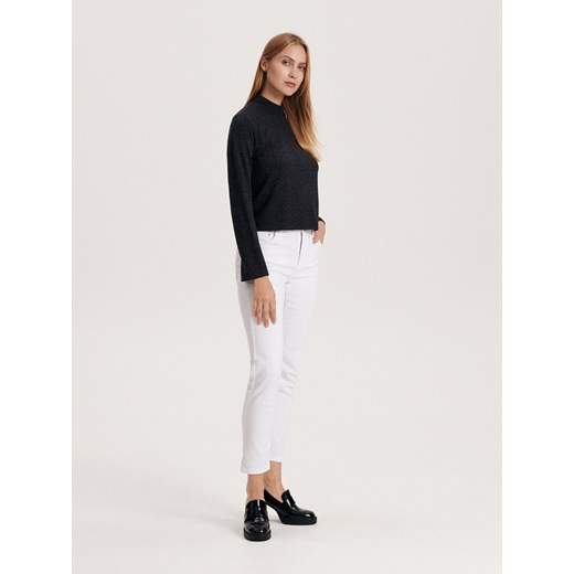 Reserved - Jeansy slim fit - biały Reserved 40 Reserved