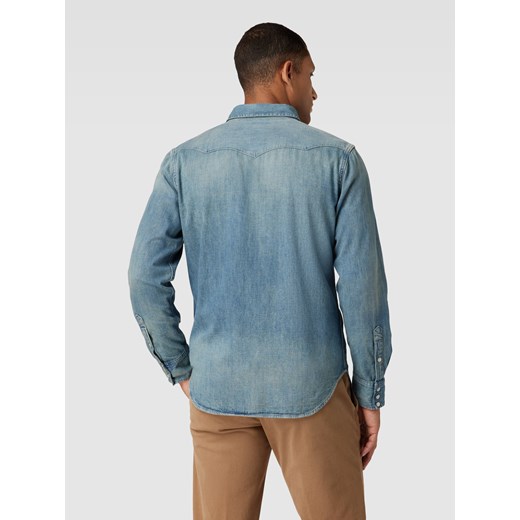 Koszula jeansowa o kroju regular fit z kieszeniami na piersi model ‘ICON’ Polo Ralph Lauren L wyprzedaż Peek&Cloppenburg 