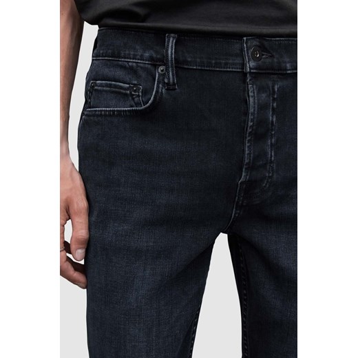 Jeansy męskie AllSaints czarne