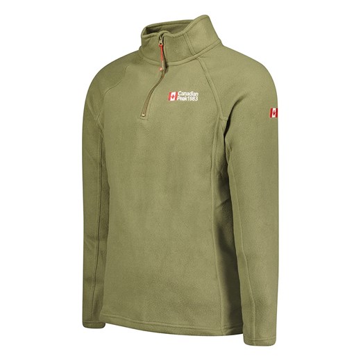 Canadian Peak Bluza polarowa "Tugeak" w kolorze zielonym Canadian Peak S okazyjna cena Limango Polska