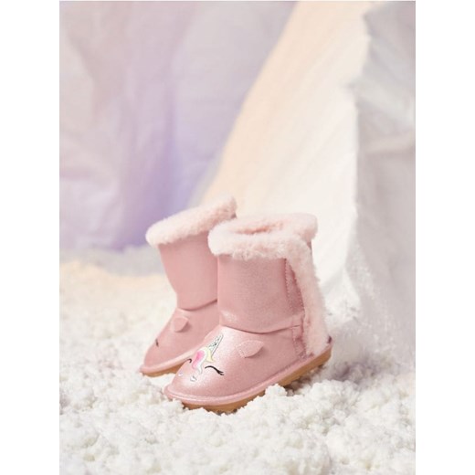Buty zimowe dziecięce Sinsay na zimę śniegowce na jesień 