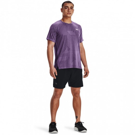 Męskie spodenki do biegania Under Armour LAUNCH ELITE 2in1 7''- czarne ze sklepu Sportstylestory.com w kategorii Spodenki męskie - zdjęcie 163508786