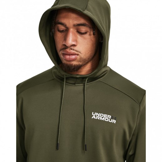 Męska bluza treningowa Under Armour UA Armour Fleece Graphic HD - khaki Under Armour S Sportstylestory.com
