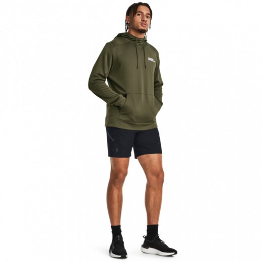 Męska bluza treningowa Under Armour UA Armour Fleece Graphic HD - khaki Under Armour L Sportstylestory.com