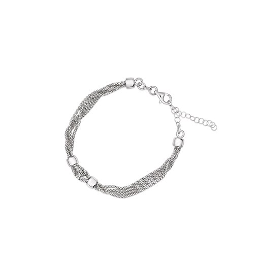 Bransoleta srebrna minimalistyczna SIT/AS074 W.KRUK