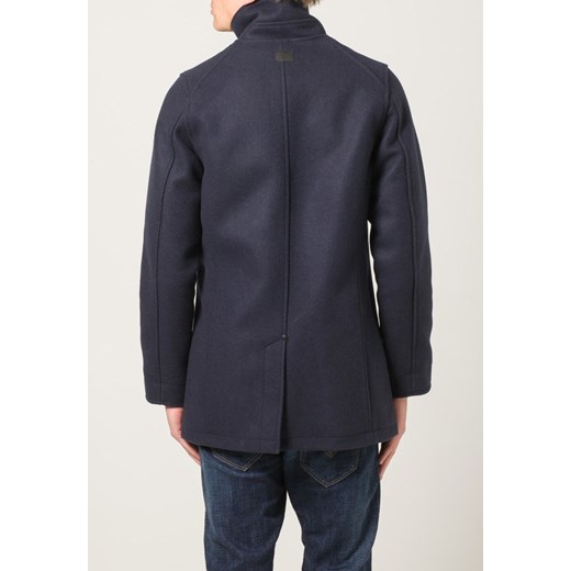 GStar RAW RADAR GARBER Płaszcz wełniany /Płaszcz klasyczny mazarine blue zalando szary