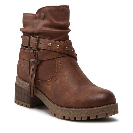 Botki Refresh 72394 Camel Refresh 38 eobuwie.pl okazyjna cena