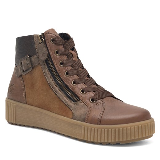 Botki Remonte sznurowane casualowe 