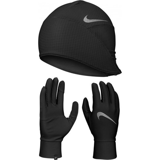 Rękawice + Czapka Essential Running Nike Nike S/M wyprzedaż SPORT-SHOP.pl