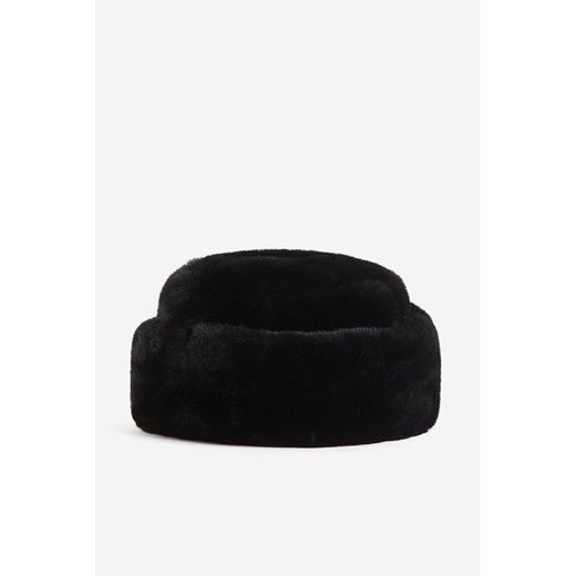 H & M - Puszysta czapka - Czarny H & M XS/S H&M