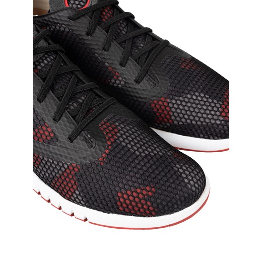 Geox Sneakersy "Aerantis D" | U047FD 0002A | Mężczyzna | Czarny, Czerwony Geox 41 wyprzedaż ubierzsie.com