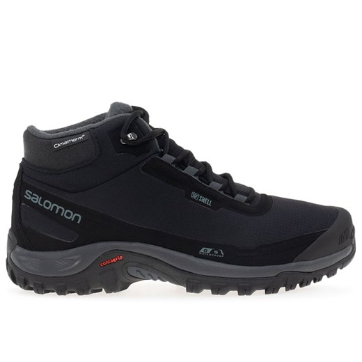 Buty Salomon Shelter Cs Wp L41110400 - czarne ze sklepu streetstyle24.pl w kategorii Buty trekkingowe męskie - zdjęcie 163544327