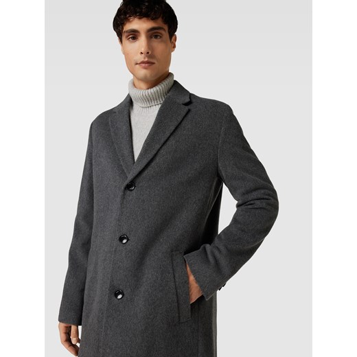 Płaszcz z listwą guzikową model ‘Hyde’ 48 okazja Peek&Cloppenburg 