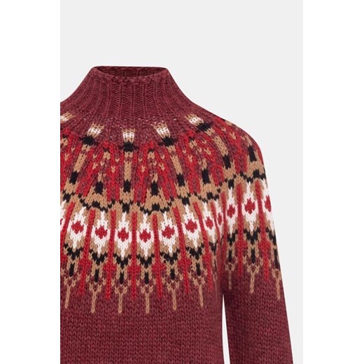 Sweter damski Stefanel z okrągłym dekoltem 