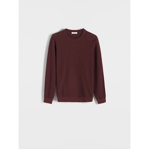Sweter męski czerwony Reserved 