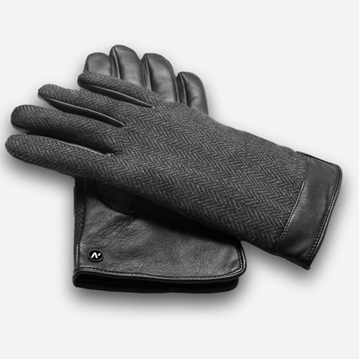 napoGENT (czarny/szary) - S S napo gloves