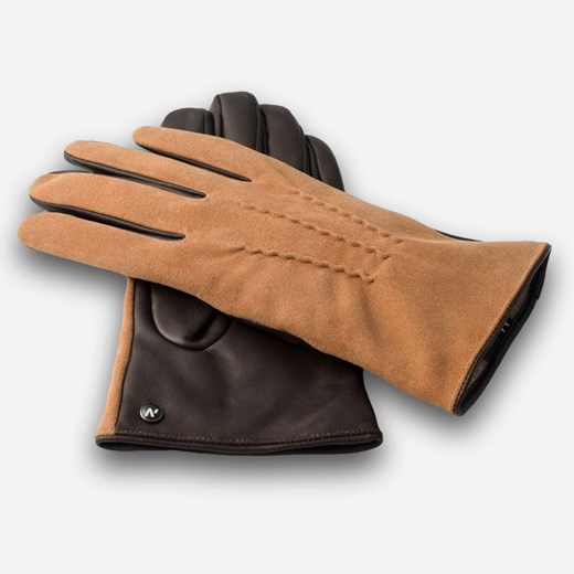 napoSUEDE (brązowy/jasny brązowy) - S XL napo gloves