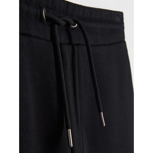 Reserved - Spodnie dresowe regular fit - czarny Reserved M Reserved