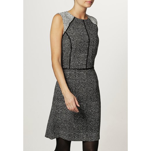 Oasis TWEED Sukienka letnia black/multi zalando szary materiałowe