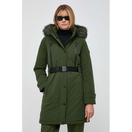 Parka damska Michael Kors zielona
