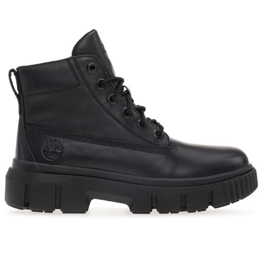 Buty Timberland Greyfield Leather Boot TB0A5ZDR0011 - czarne ze sklepu streetstyle24.pl w kategorii Workery damskie - zdjęcie 163574158