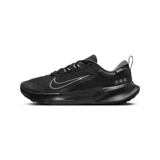 Męskie wodoszczelne buty do biegania w terenie Nike Juniper Trail 2 GORE-TEX - Czerń ze sklepu Nike poland w kategorii Buty sportowe męskie - zdjęcie 163576728
