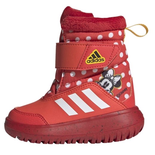 Buty adidas Winterplay Disney Minnie Jr IG7191 czerwone ze sklepu ButyModne.pl w kategorii Buty zimowe dziecięce - zdjęcie 163577459