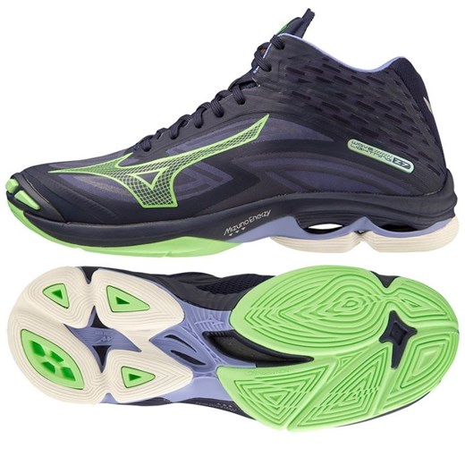 Buty Mizuno Wave Lighting Z7 M MIDV1GA225011 niebieskie ze sklepu ButyModne.pl w kategorii Buty sportowe męskie - zdjęcie 163577467