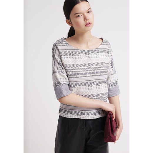 Sessun YAZOO RIVER Bluzka alba zalando szary mat