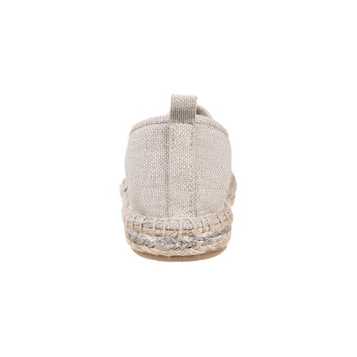 Tamaris Espadryle platinum line zalando szary na obcasie