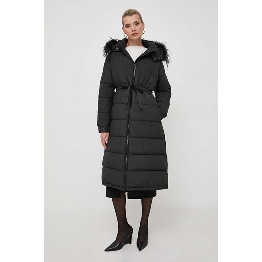 Twinset kurtka damska kolor czarny zimowa Twinset 42 ANSWEAR.com