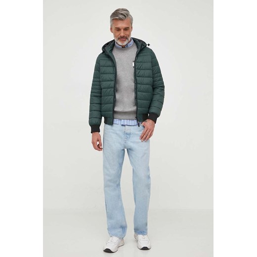 Pepe Jeans kurtka męska kolor zielony przejściowa Pepe Jeans XL ANSWEAR.com