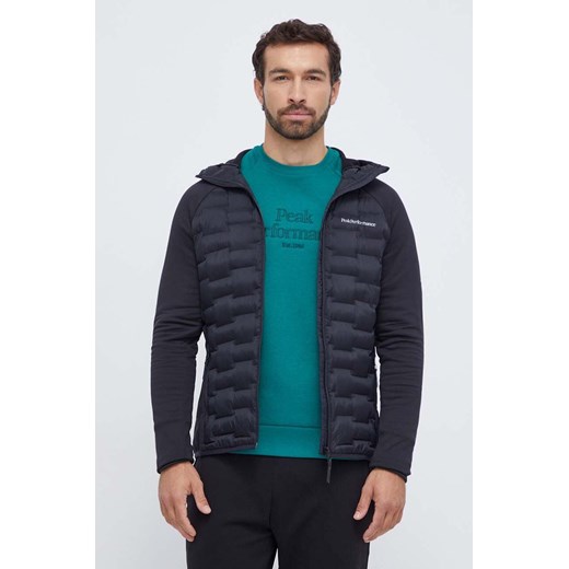 Peak Performance kurtka męska kolor czarny przejściowa ze sklepu ANSWEAR.com w kategorii Bluzy męskie - zdjęcie 163594215