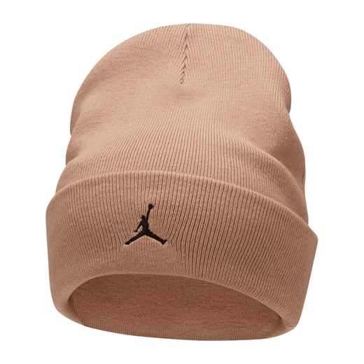 Czapka Jordan Peak Essential - Brązowy ze sklepu Nike poland w kategorii Czapki zimowe męskie - zdjęcie 163602739