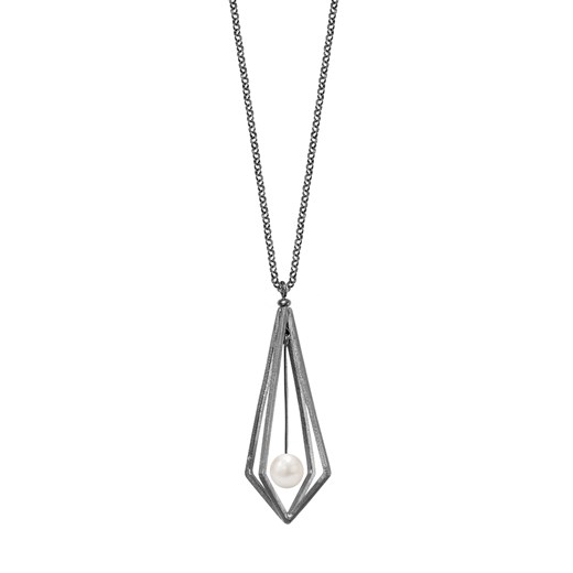 Naszyjnik srebrny z perłą - Maya ze sklepu YES.pl w kategorii Naszyjniki - zdjęcie 163622568