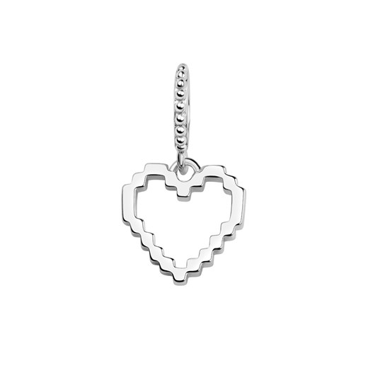 Beads srebrny - serce - Dots ze sklepu YES.pl w kategorii Zawieszki - zdjęcie 163624658