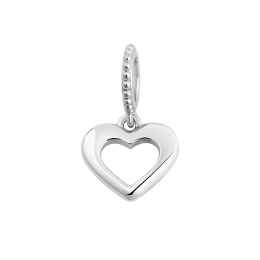 Beads srebrny - serce - Dots ze sklepu YES.pl w kategorii Zawieszki - zdjęcie 163624659