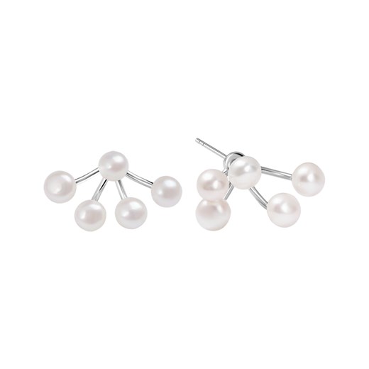 Kolczyki srebrne z perłami - Pearls ze sklepu YES.pl w kategorii Kolczyki - zdjęcie 163625728